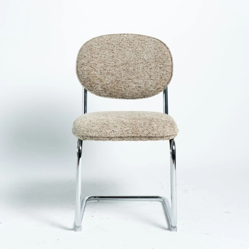 Tota l'estructura Kd-amb la cadira de menjador Chrome Spring